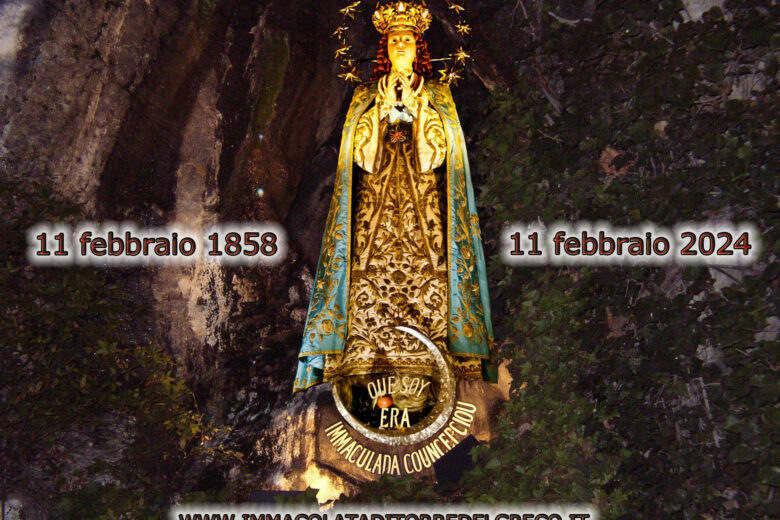 11 febbraio 2024 – Anniversario dalle apparizioni di Lourdes